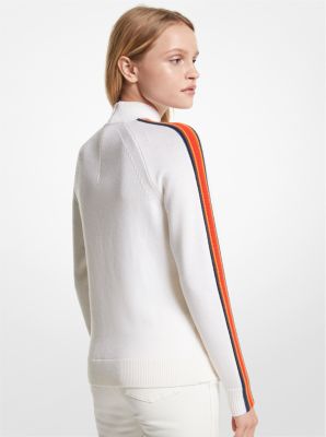 MK X ellesse Merino Wool Mock-Neck Sweater image number 1