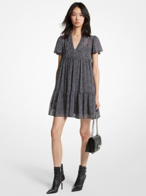 Michael kors store tiered boho dress