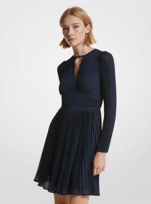 Georgette Plissé Dress