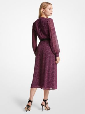 Michael kors store dress purple