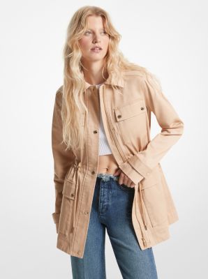 Michael kors anorak coat deals