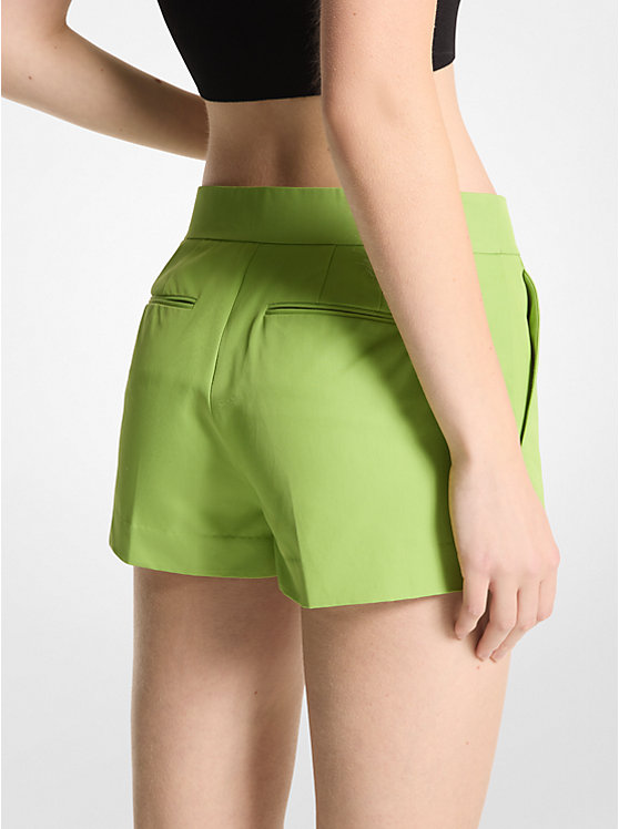 Shorts in twill di misto cotone image number 1