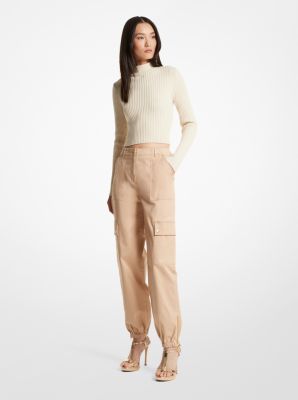 Michael Kors Stretch Organic Cotton Cargo Pants