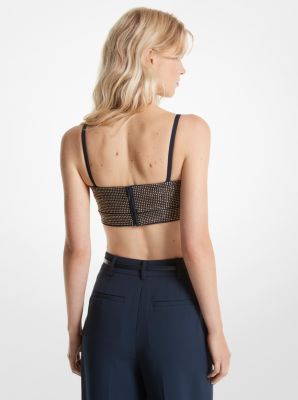 Margery Embellished Bustier Top