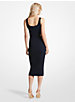 Ribbed Stretch Knit Midi Dress image number 1