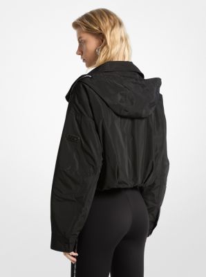 Cropped Hooded Jacket image number 1