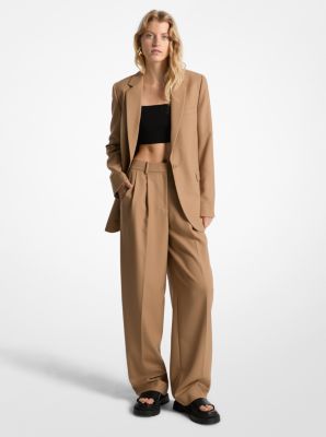 Pleated Wide-Leg Pants image number 0