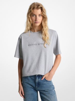 Michael kors logo t shirt online