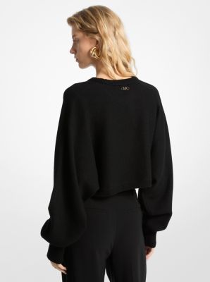 Wool Dolman-Sleeve Sweater image number 1