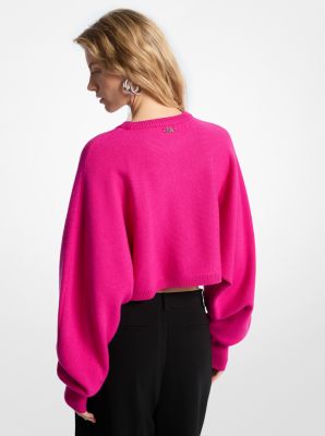 Wool Dolman-Sleeve Sweater image number 1