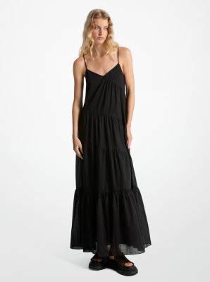 Cotton Tiered Maxi Dress image number 0