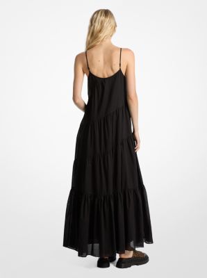 Cotton Tiered Maxi Dress image number 1