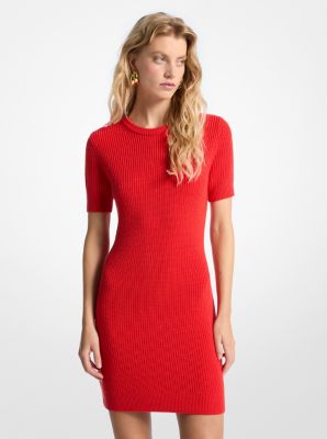 Vestido tipo suéter de lana
