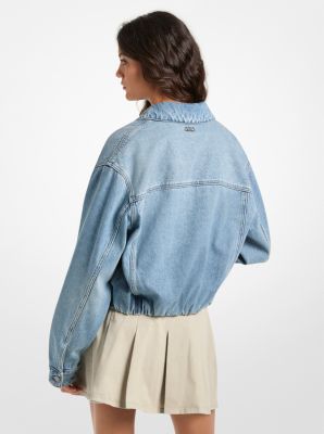 Veste d’aviateur en denim