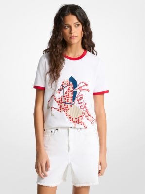 Printed Cotton Jersey T-Shirt