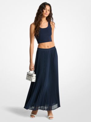 Pleated Georgette Skirt 95$