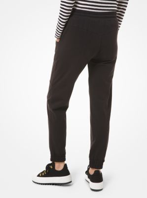 Pantalon de jogging en jersey de coton