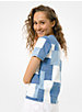 Patchwork Cotton Jersey T-Shirt image number 1
