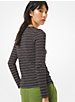 Striped Slub Cotton Long-Sleeve T-Shirt image number 1