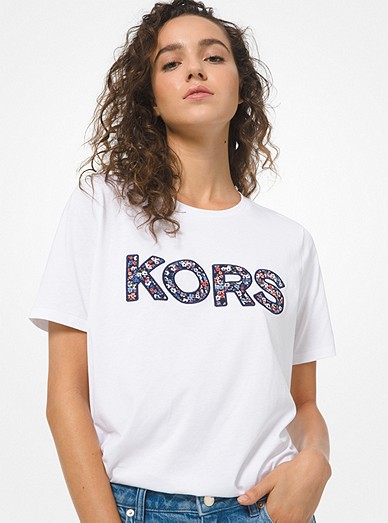 Floral Logo T-shirt | Michael Kors
