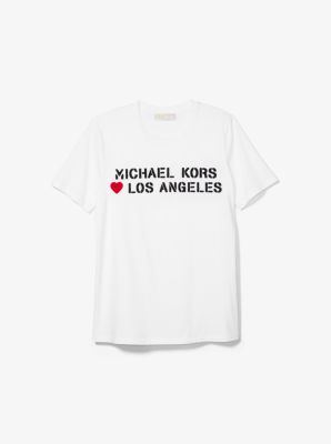 MK Loves Los Angeles Cotton Jersey Unisex T-Shirt