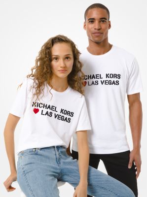 MK Loves Las Vegas Cotton Jersey Unisex T-Shirt | Michael Kors