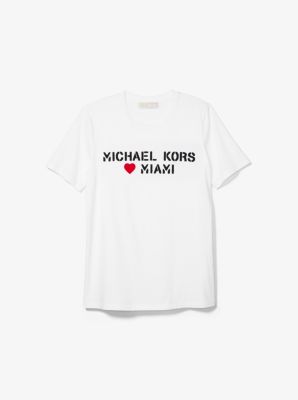 MK Loves Miami Cotton Jersey Unisex T-Shirt