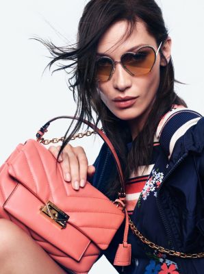 Striped Ribbed Viscose Cropped Sweater