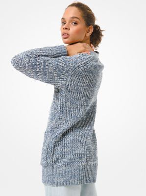 Marled Knit Cardigan Michael Kors