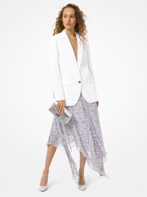 Floral Georgette Handkerchief Skirt