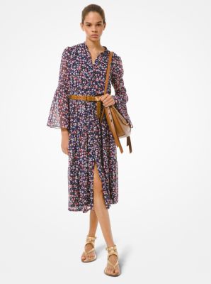 floral dress michael kors