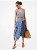 Mixed Plaid Georgette Dress image number 0