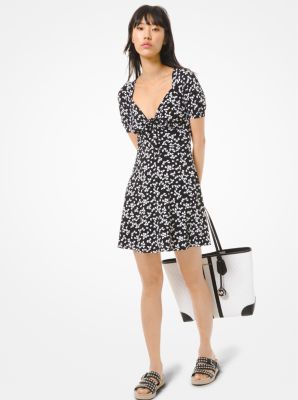 Petal Matte Jersey Dress | Michael Kors