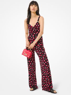 michael kors polka dot jumpsuit