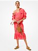 Embellished Corded Lace Ruffle-Hem Dress image number 3