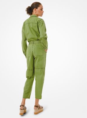 michael kors green jumpsuit