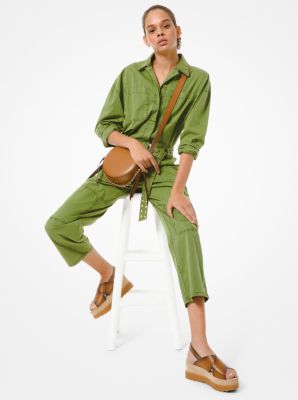 michael kors cady belted jumpsuit