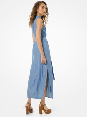 michael kors chambray dress