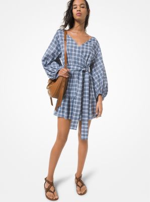 michael kors plaid dress