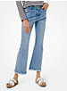 Stretch Denim High-Rise Frayed Jeans image number 0