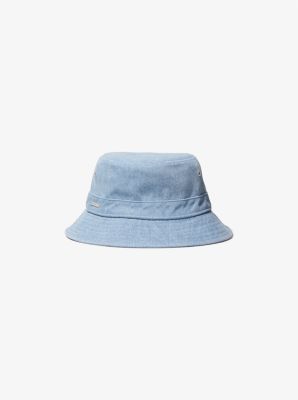 Washed Denim Bucket Hat | Michael Kors Canada