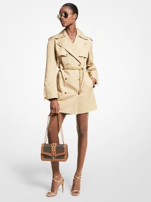 Introducir 55+ imagen michael kors coat beige