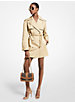 Chain Trim Cotton Trench Coat image number 0