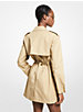 Chain Trim Cotton Trench Coat image number 1