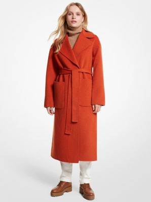 Double Face Wool Blend Coat | Michael Kors