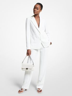 Pantal&oacute;n a rayas in BLANCO/NEGRO | Michael Kors