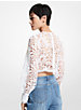 Floral Lace Cropped Top image number 1