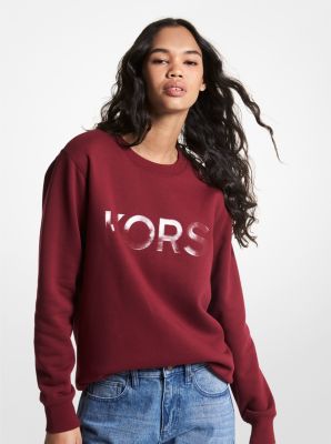 Logo Organic Cotton Blend Sweatshirt