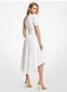 Stretch Cotton Poplin One-Shoulder Dress image number 1