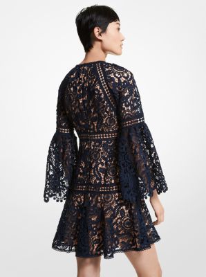 michael kors bell sleeve dress